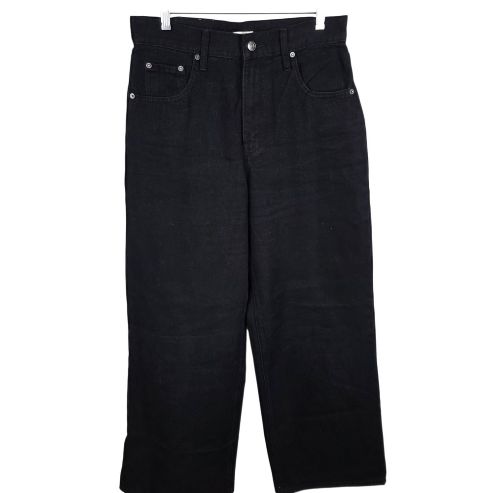 NEXTrys Adapther Jeans Women 28 Black Good High Rise Straight Leg